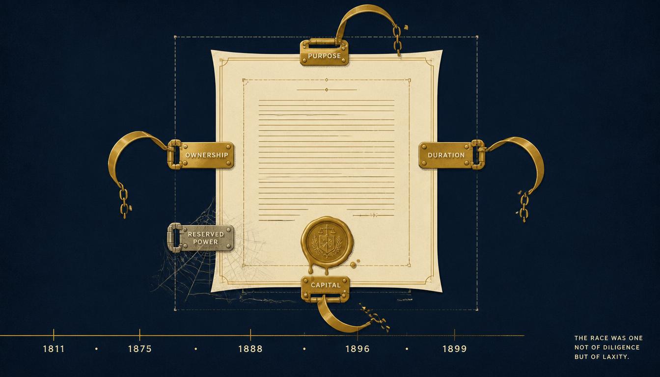 The Charter That Expired: What a Corporation Used to Be